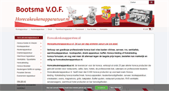 Desktop Screenshot of horecakeukenapparatuur.nl