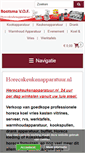 Mobile Screenshot of horecakeukenapparatuur.nl