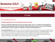 Tablet Screenshot of horecakeukenapparatuur.nl
